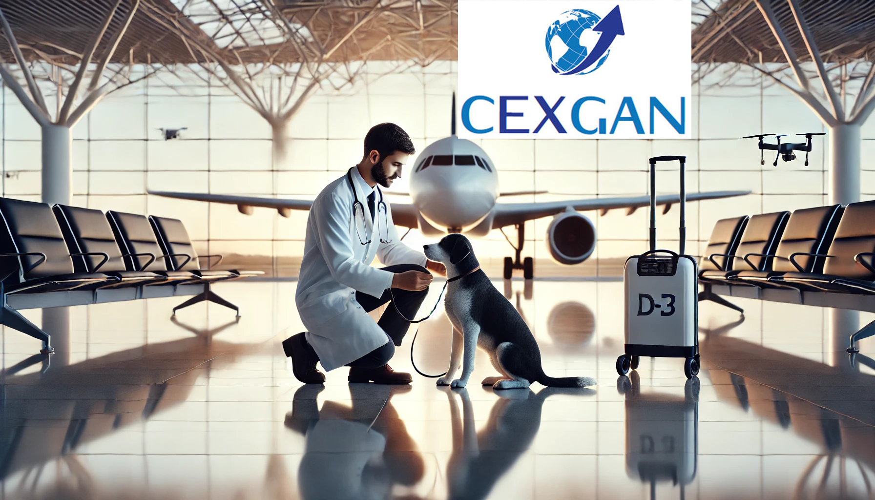 Consulta veterinaria en el Aeropuerto + CEXGAN